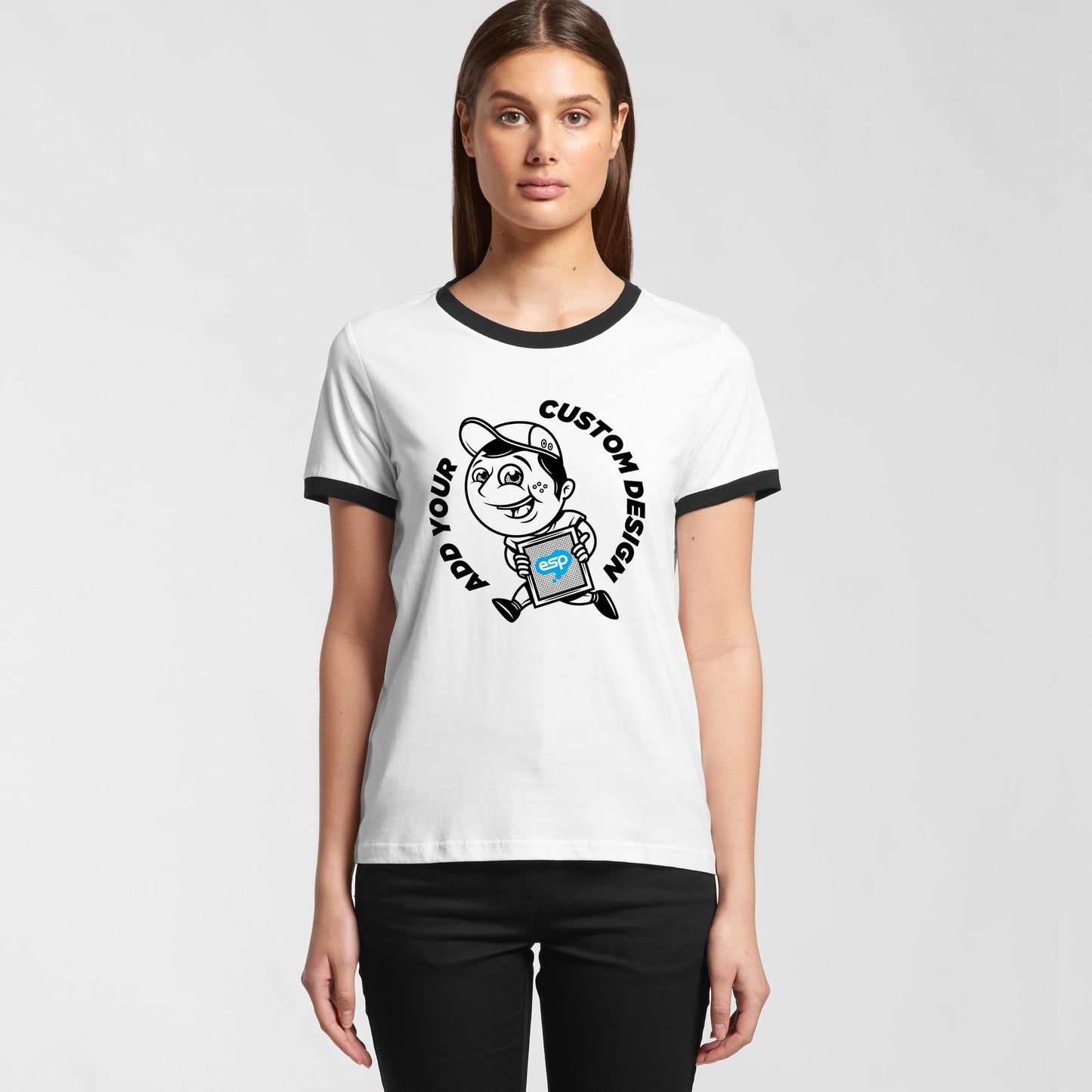 WO'S RINGER TEE