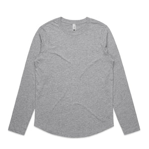 WO'S CURVE L/S TEE - 4055