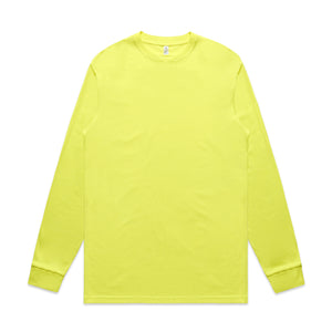 MENS BLOCK SAFETY L/S TEE - 5054F