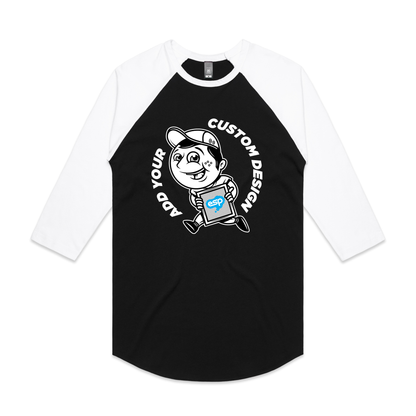 MENS RAGLAN TEE  | 5012S