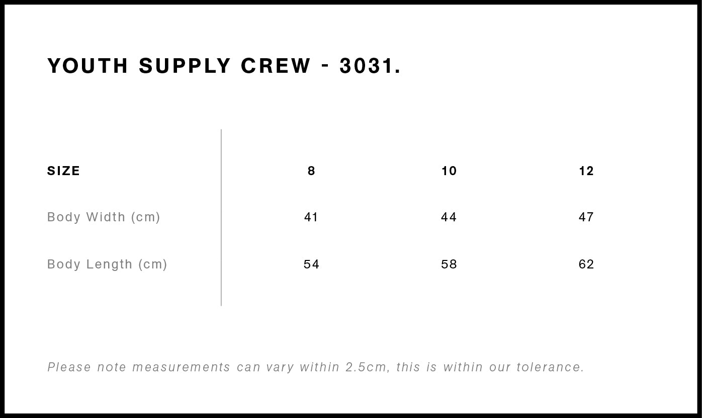KIDS SUPPLY CREW - 3030