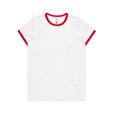 Load image into Gallery viewer, WO&#39;S RINGER TEE
