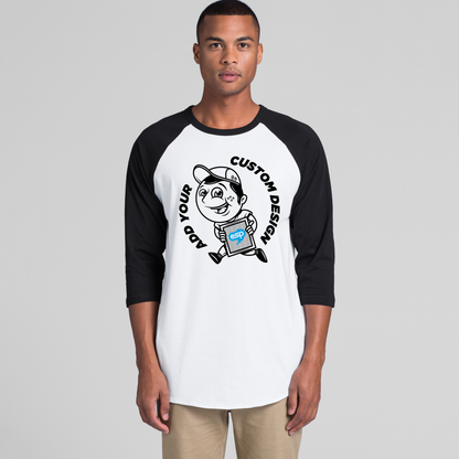 MENS RAGLAN TEE - 5012